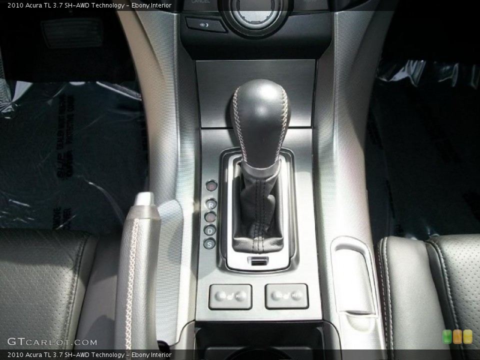 Ebony Interior Transmission for the 2010 Acura TL 3.7 SH-AWD Technology #48159896