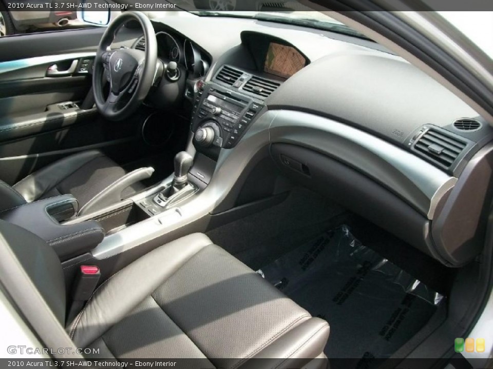 Ebony Interior Dashboard for the 2010 Acura TL 3.7 SH-AWD Technology #48159962