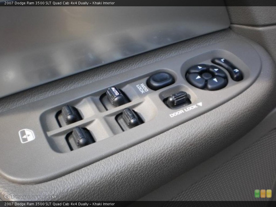 Khaki Interior Controls for the 2007 Dodge Ram 3500 SLT Quad Cab 4x4 Dually #48160409
