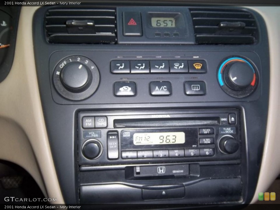 Ivory Interior Controls for the 2001 Honda Accord LX Sedan #48161033