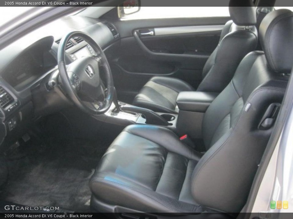 Black Interior Photo for the 2005 Honda Accord EX V6 Coupe #48162998