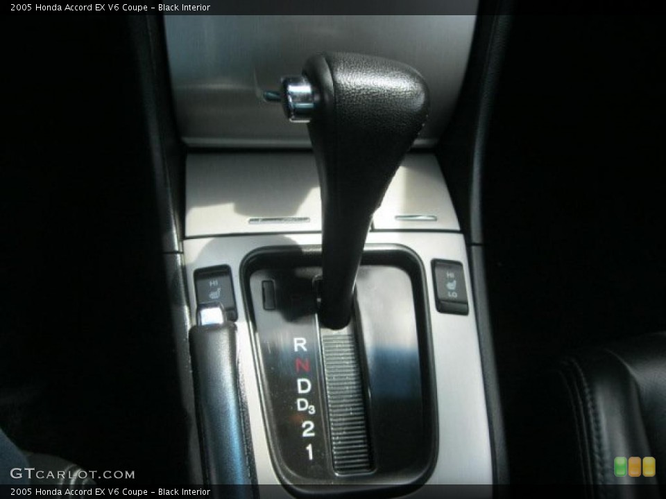 Black Interior Transmission for the 2005 Honda Accord EX V6 Coupe #48163061