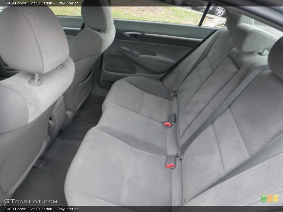 Gray Interior Photo for the 2009 Honda Civic EX Sedan #48164033