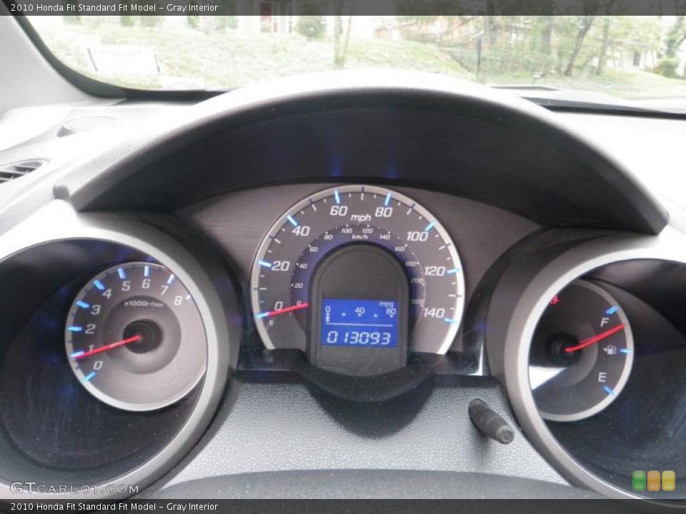 Gray Interior Gauges for the 2010 Honda Fit  #48164174