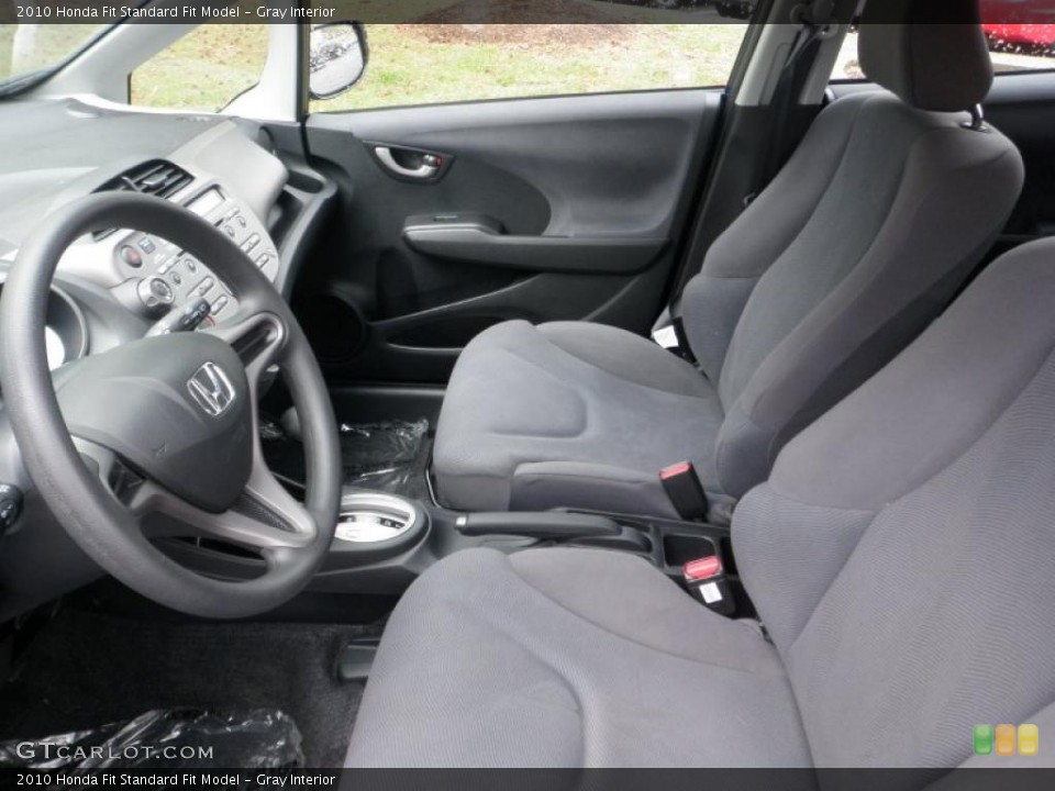 Gray Interior Photo for the 2010 Honda Fit  #48164180