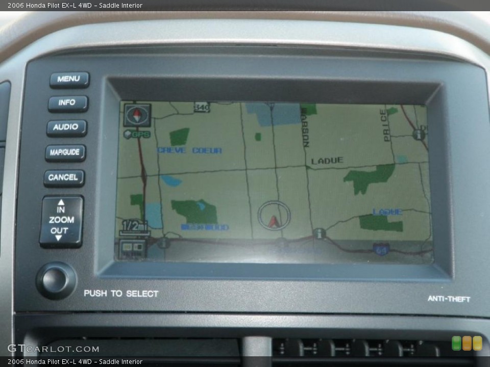 Saddle Interior Navigation for the 2006 Honda Pilot EX-L 4WD #48164909