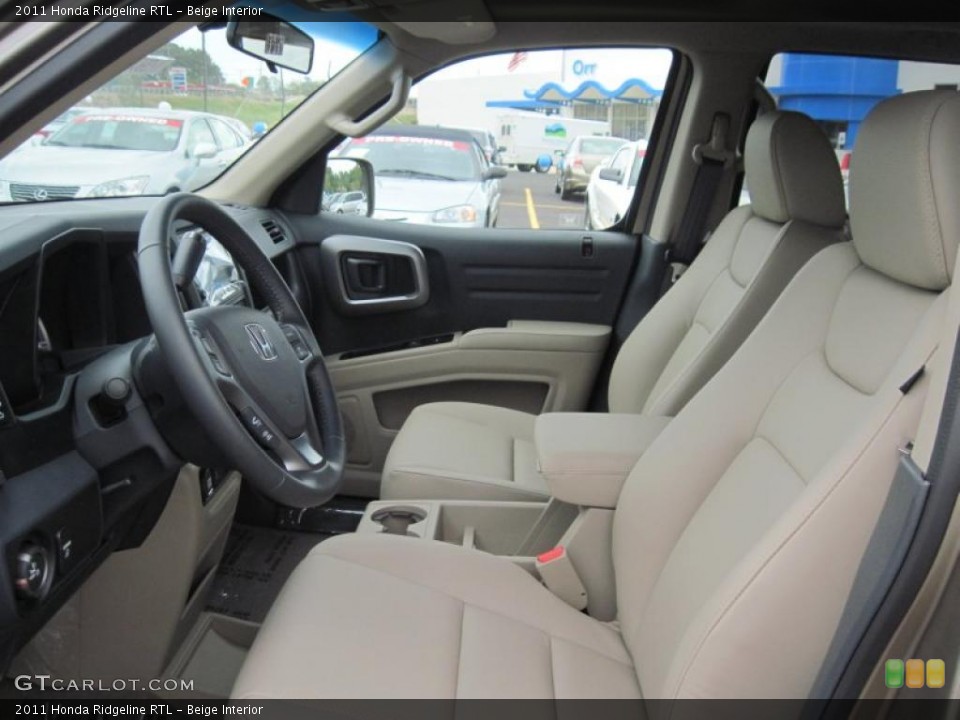 Beige Interior Photo for the 2011 Honda Ridgeline RTL #48165413