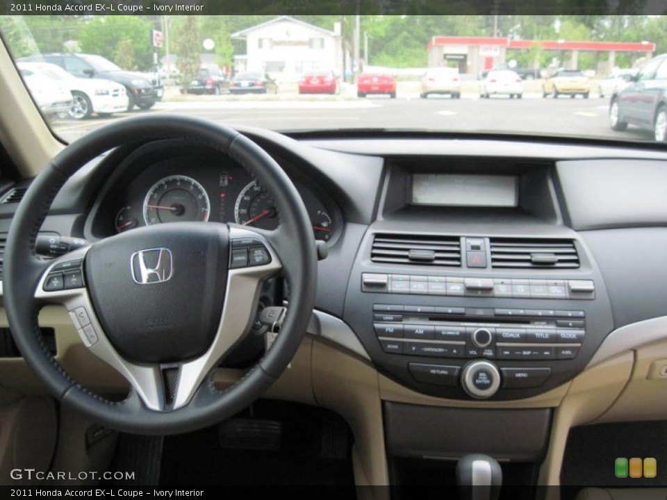 Ivory Interior Dashboard for the 2011 Honda Accord EX-L Coupe #48165722