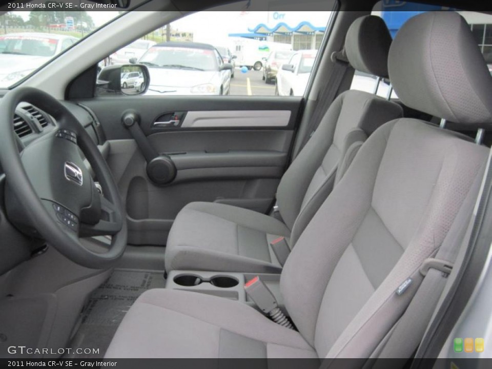 Gray Interior Photo for the 2011 Honda CR-V SE #48165827