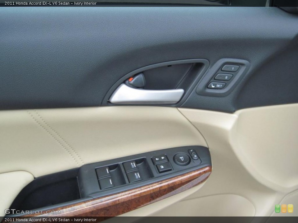 Ivory Interior Controls for the 2011 Honda Accord EX-L V6 Sedan #48166325