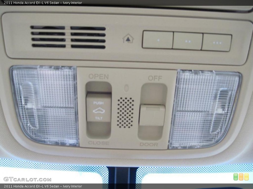 Ivory Interior Controls for the 2011 Honda Accord EX-L V6 Sedan #48166391