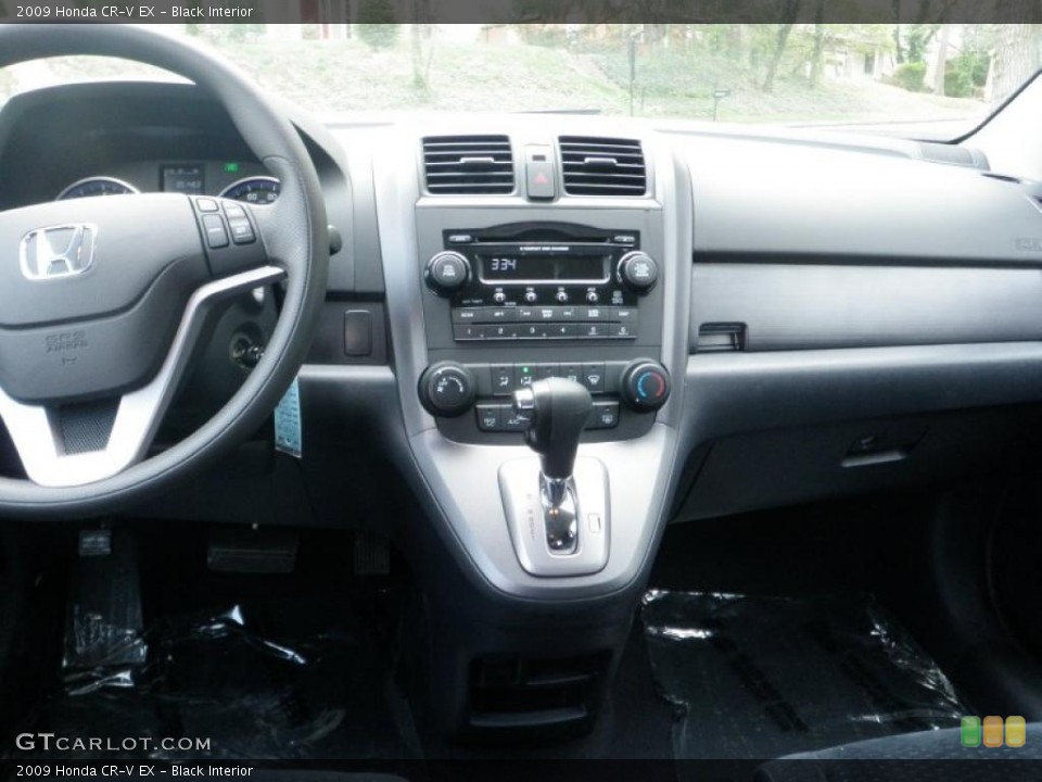 Black Interior Controls for the 2009 Honda CR-V EX #48166418