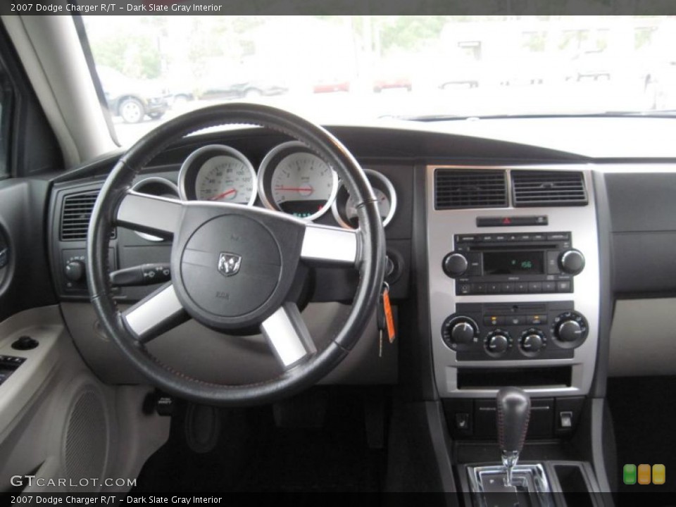 Dark Slate Gray Interior Steering Wheel for the 2007 Dodge Charger R/T #48166469