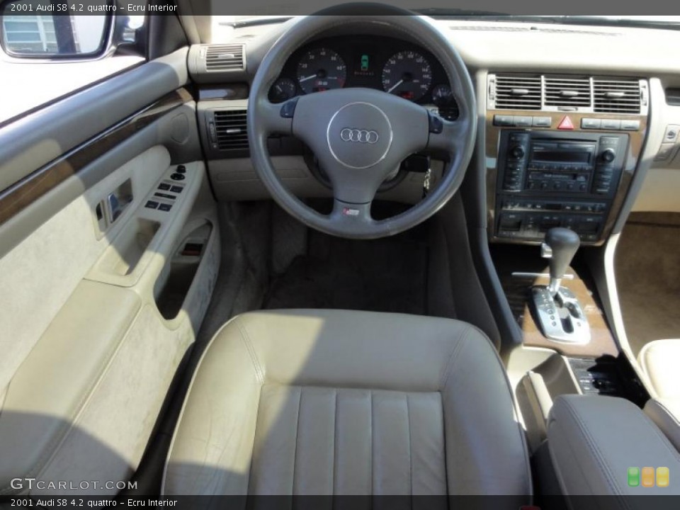 Ecru Interior Dashboard for the 2001 Audi S8 4.2 quattro #48169817