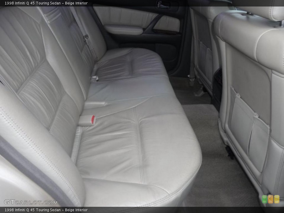 Beige Interior Photo for the 1998 Infiniti Q 45 Touring Sedan #48170414