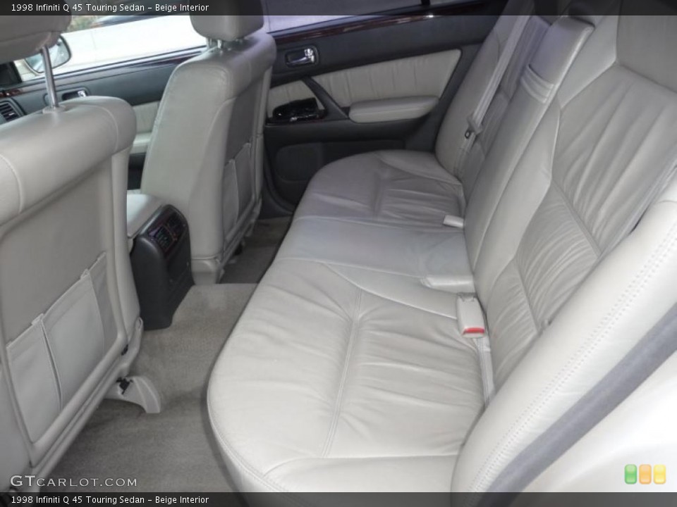 Beige Interior Photo for the 1998 Infiniti Q 45 Touring Sedan #48170420