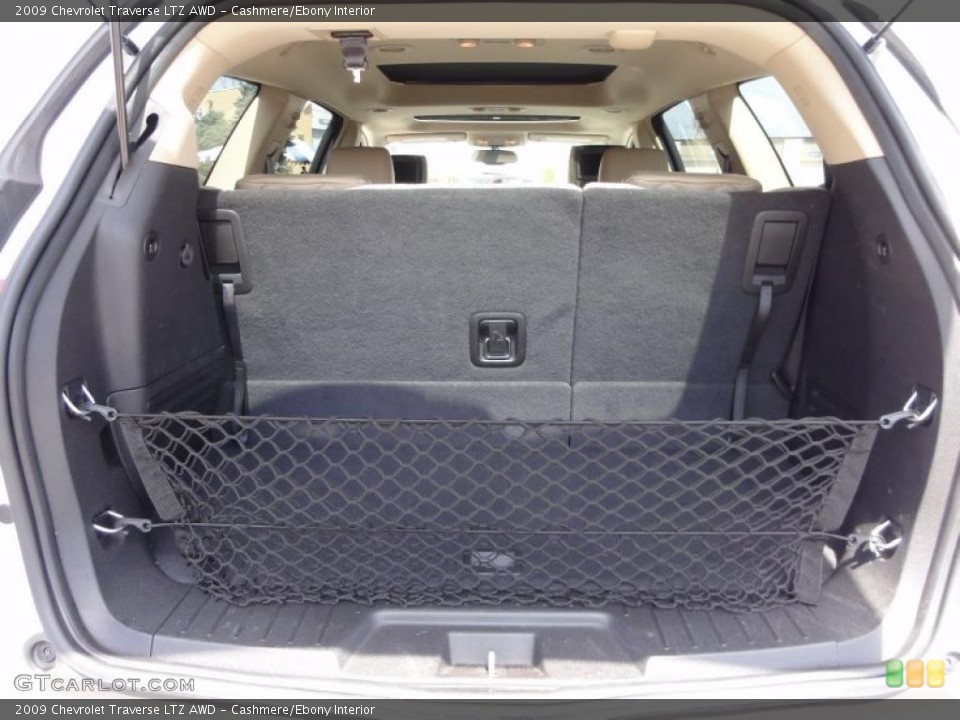 Cashmere/Ebony Interior Trunk for the 2009 Chevrolet Traverse LTZ AWD #48171251