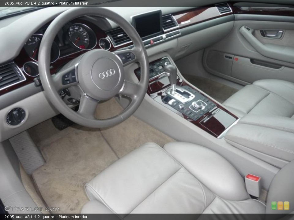 Platinum 2005 Audi A8 Interiors