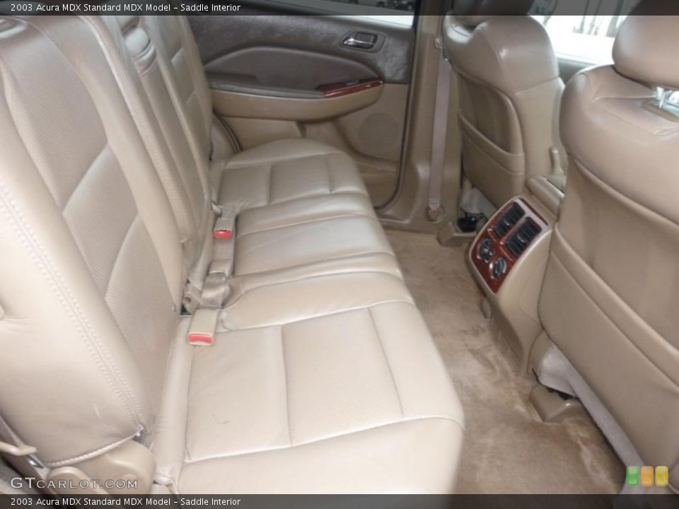 Saddle Interior Photo for the 2003 Acura MDX  #48172508