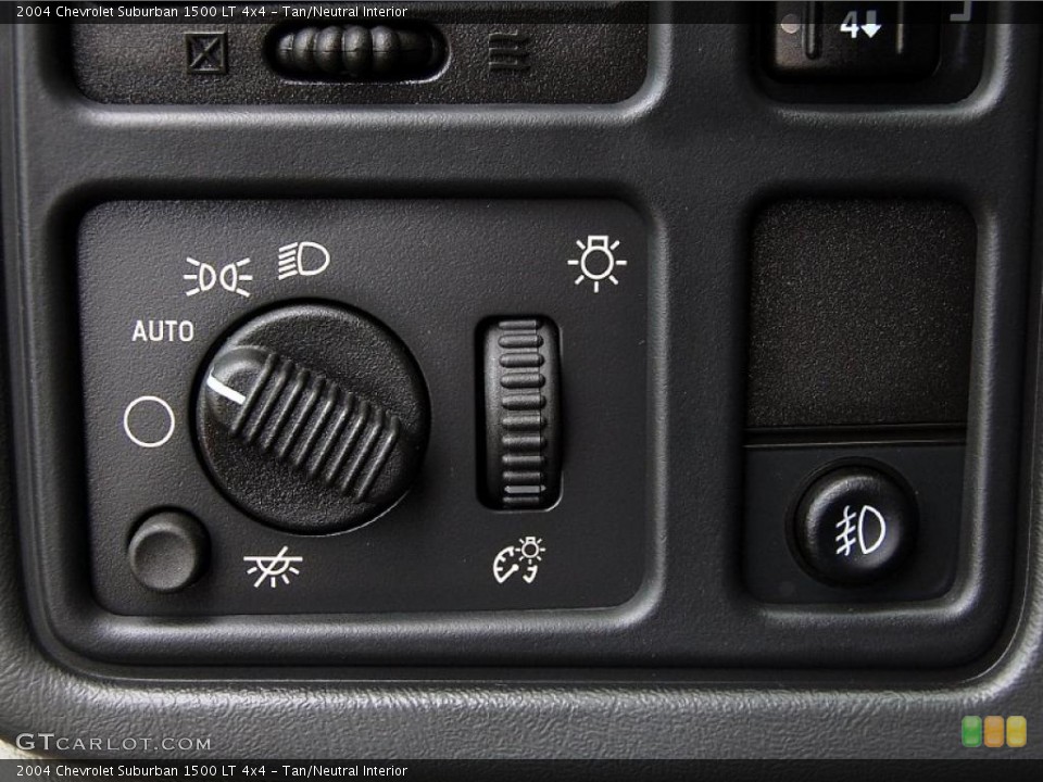 Tan/Neutral Interior Controls for the 2004 Chevrolet Suburban 1500 LT 4x4 #48175763