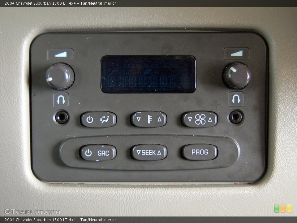 Tan/Neutral Interior Controls for the 2004 Chevrolet Suburban 1500 LT 4x4 #48175808