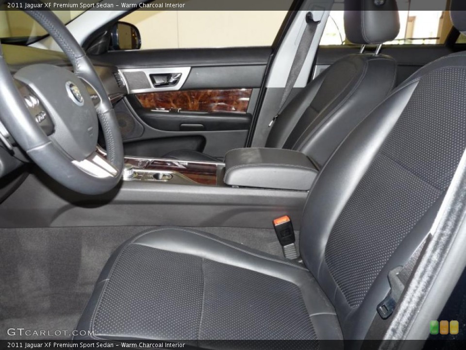 Warm Charcoal Interior Photo for the 2011 Jaguar XF Premium Sport Sedan #48179744