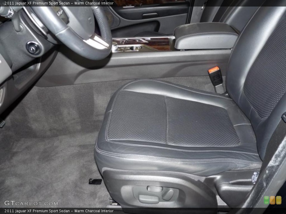 Warm Charcoal Interior Photo for the 2011 Jaguar XF Premium Sport Sedan #48179762