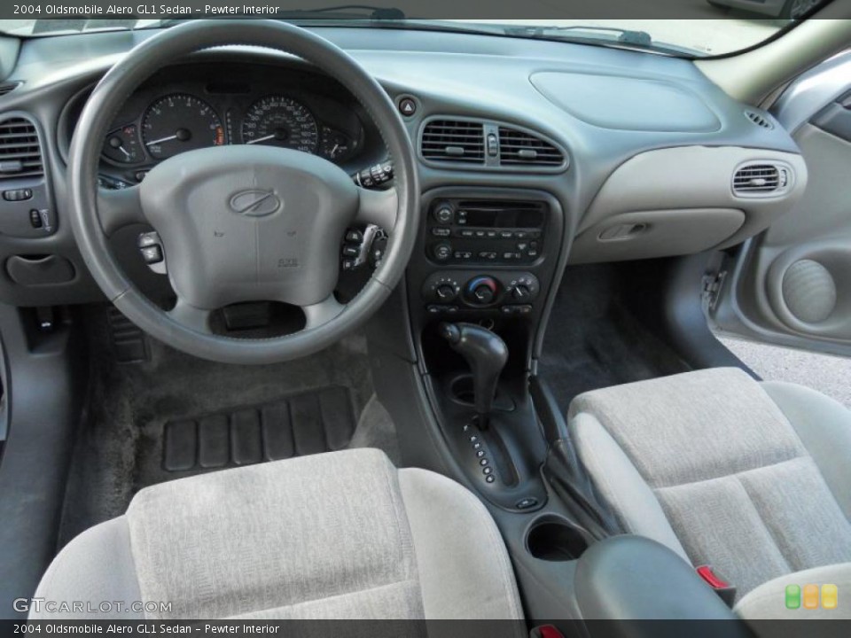 Pewter Interior Photo for the 2004 Oldsmobile Alero GL1 Sedan #48179834