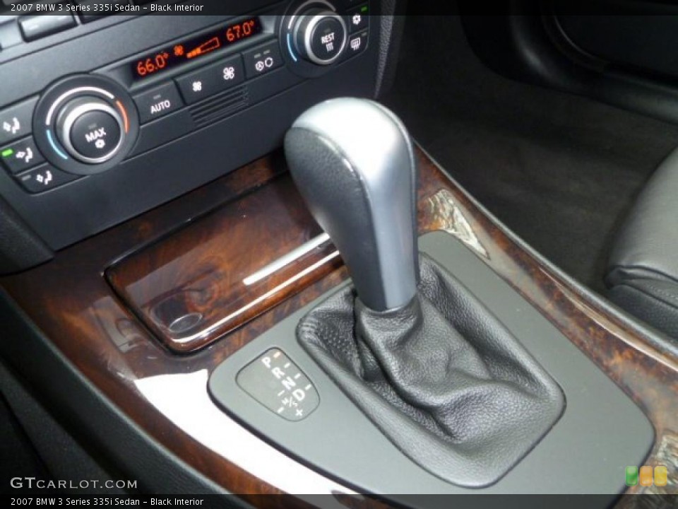 Black Interior Transmission for the 2007 BMW 3 Series 335i Sedan #48181709