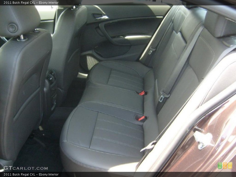 Ebony Interior Photo for the 2011 Buick Regal CXL #48182705