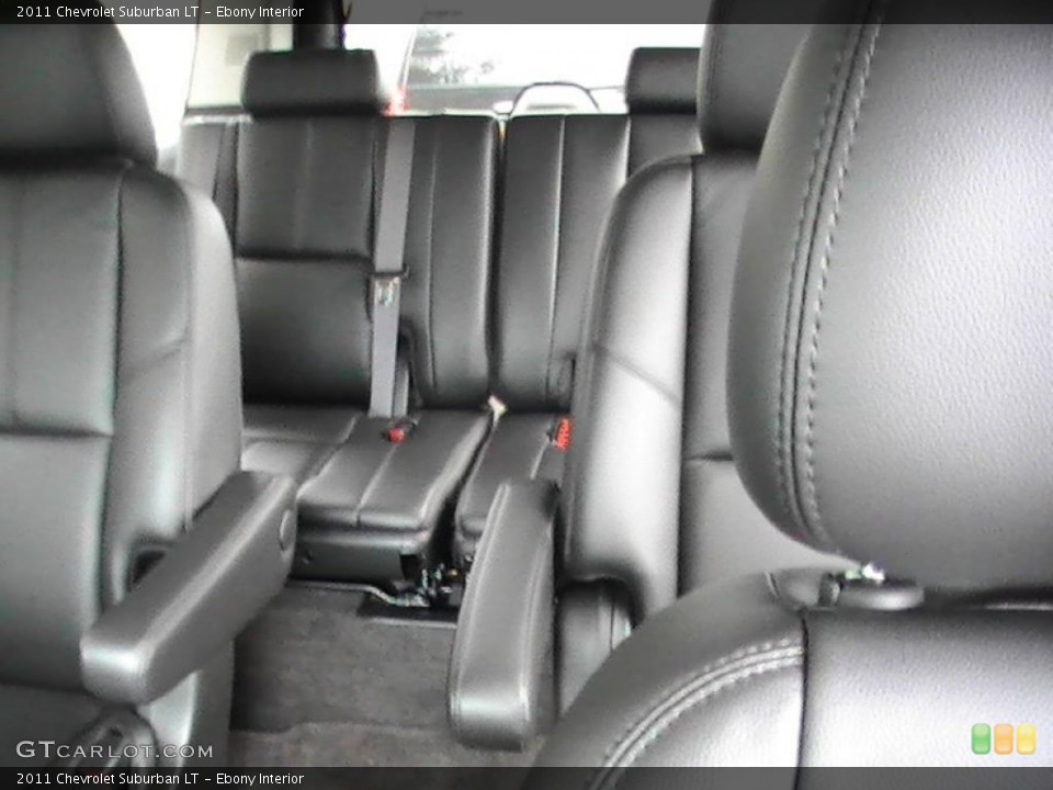 Ebony Interior Photo for the 2011 Chevrolet Suburban LT #48182768