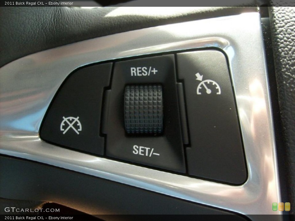 Ebony Interior Controls for the 2011 Buick Regal CXL #48182792