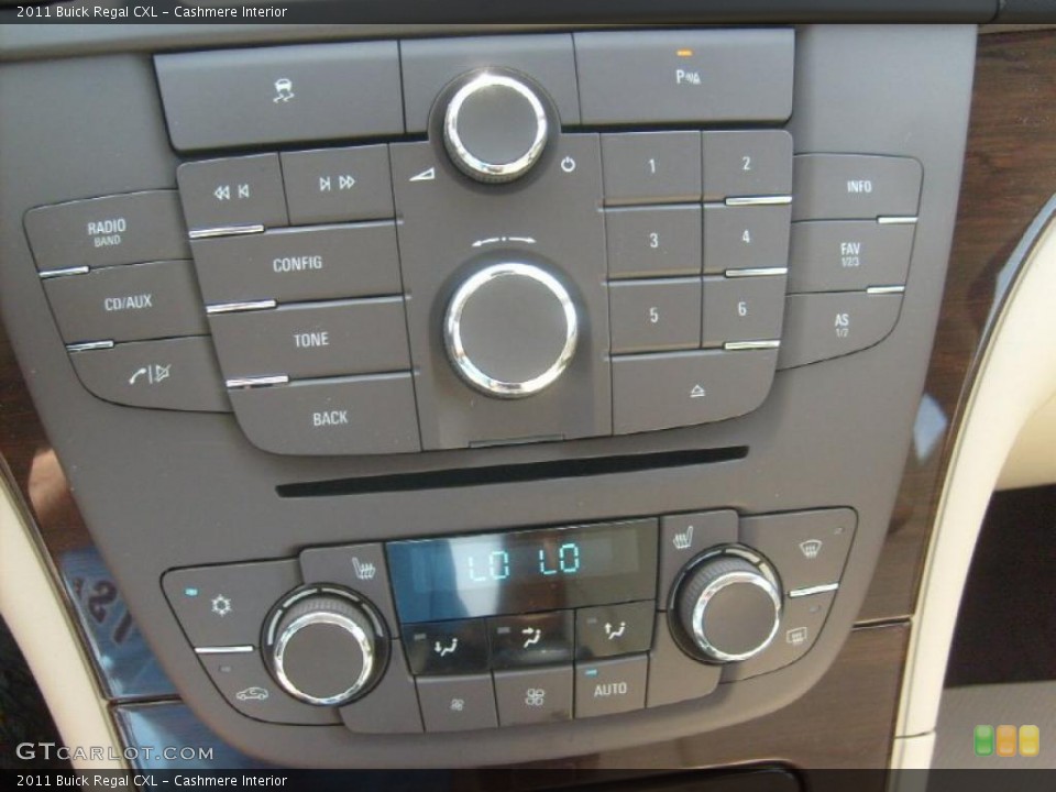 Cashmere Interior Controls for the 2011 Buick Regal CXL #48183134