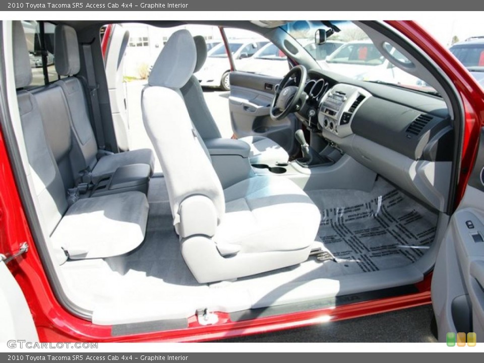 Graphite Interior Photo for the 2010 Toyota Tacoma SR5 Access Cab 4x4 #48184451