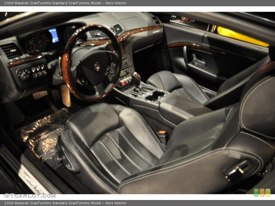 Nero Interior Prime Interior for the 2009 Maserati GranTurismo  #48184592