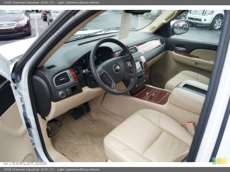Light Cashmere/Ebony Interior Prime Interior for the 2008 Chevrolet Suburban 1500 LTZ #48187624