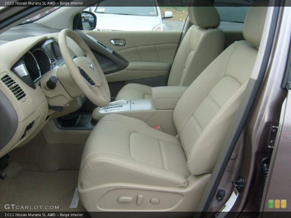 Beige Interior Photo for the 2011 Nissan Murano SL AWD #48189391