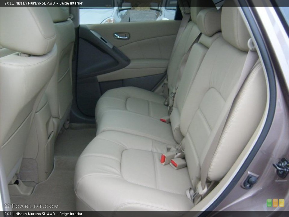 Beige Interior Photo for the 2011 Nissan Murano SL AWD #48189400