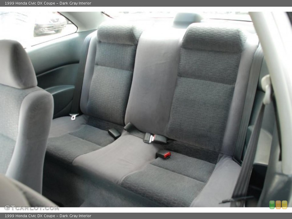 Dark Gray Interior Photo for the 1999 Honda Civic DX Coupe #48190453