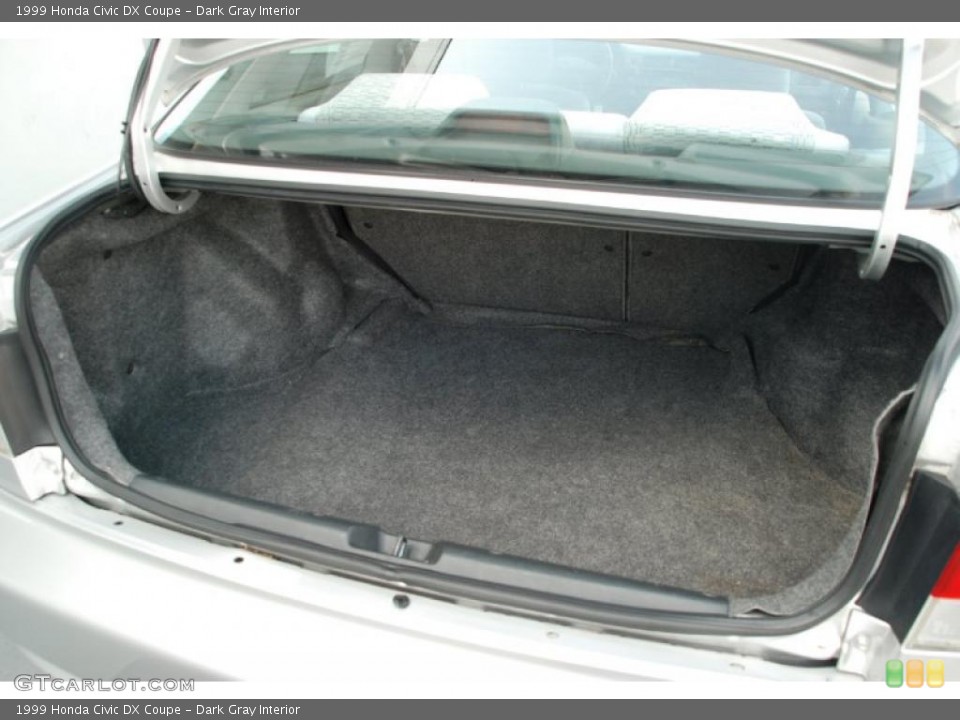 Dark Gray Interior Trunk for the 1999 Honda Civic DX Coupe #48190465
