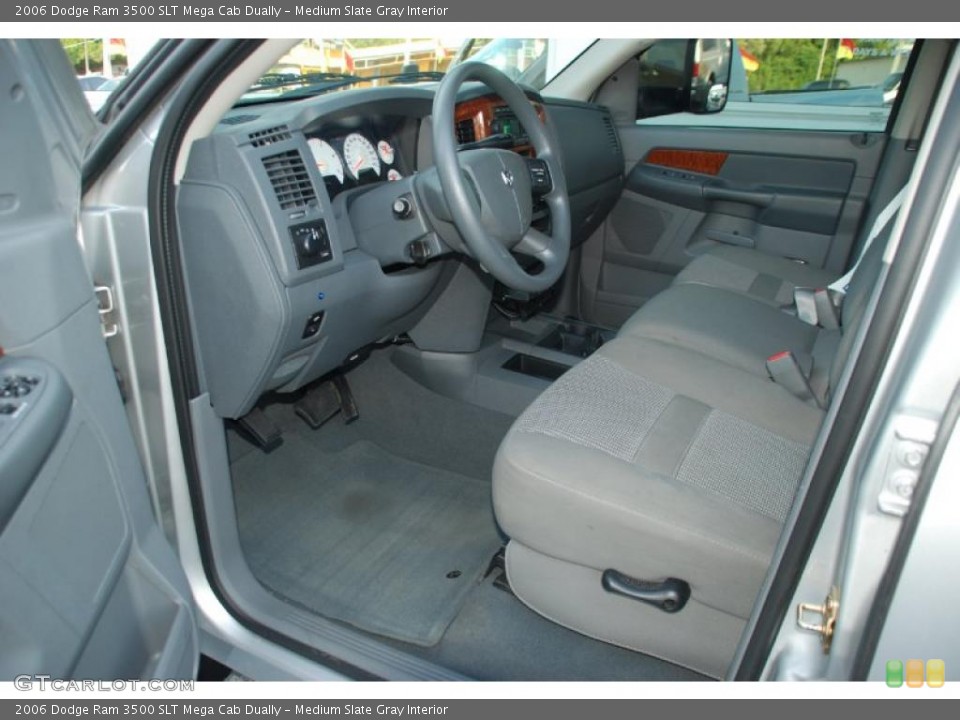 Medium Slate Gray Interior Photo for the 2006 Dodge Ram 3500 SLT Mega Cab Dually #48190849