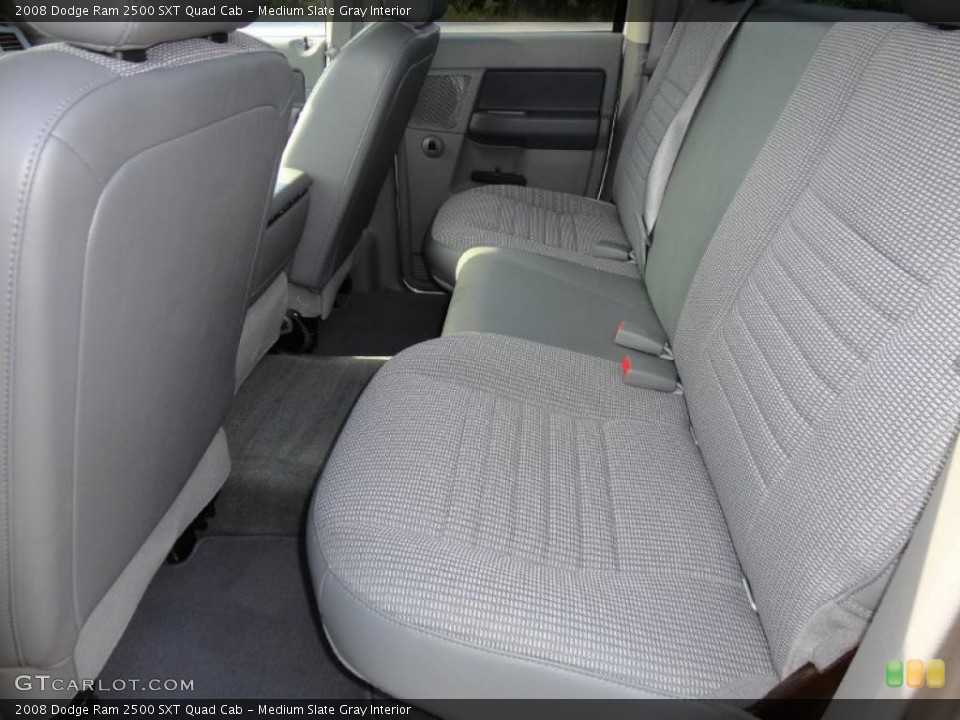Medium Slate Gray Interior Photo for the 2008 Dodge Ram 2500 SXT Quad Cab #48191330
