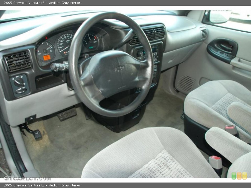 Medium Gray 2005 Chevrolet Venture Interiors
