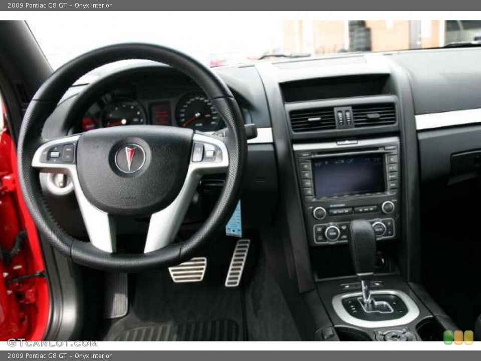 Onyx Interior Dashboard for the 2009 Pontiac G8 GT #48191681