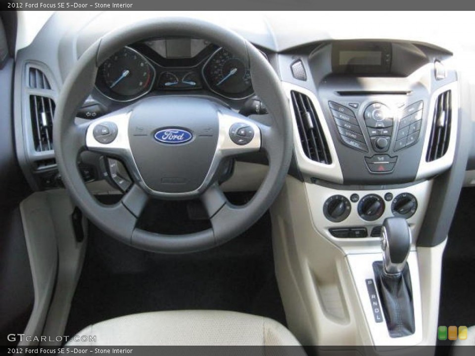 Stone Interior Dashboard for the 2012 Ford Focus SE 5-Door #48192695