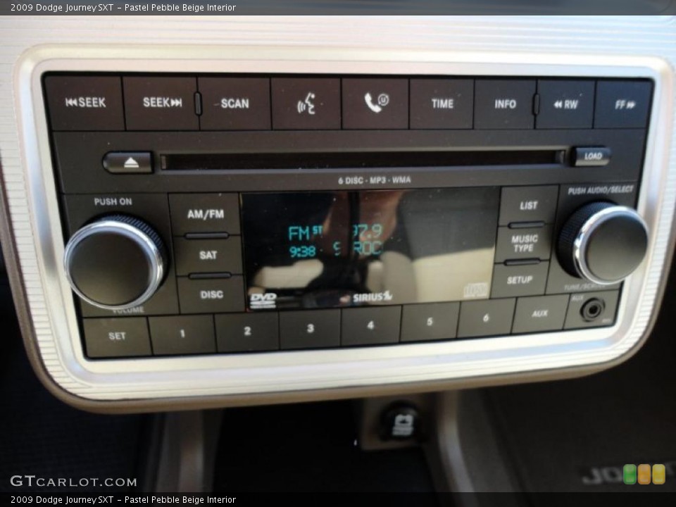 Pastel Pebble Beige Interior Controls for the 2009 Dodge Journey SXT #48193196