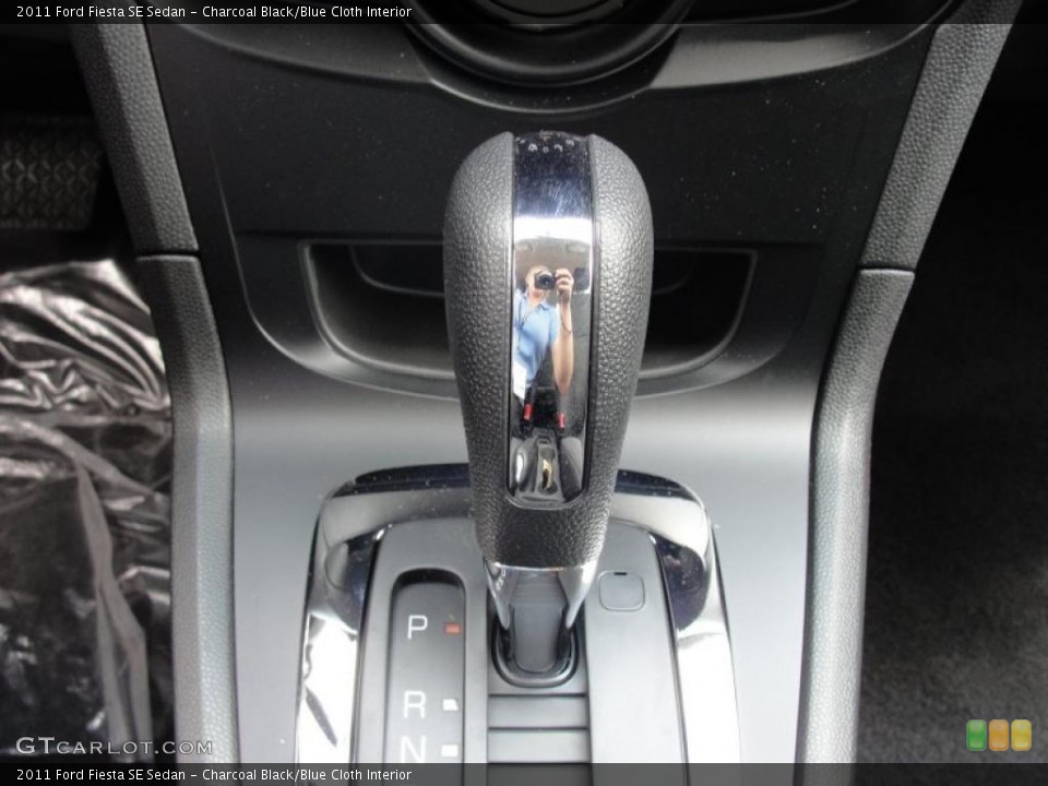 Charcoal Black/Blue Cloth Interior Transmission for the 2011 Ford Fiesta SE Sedan #48195388