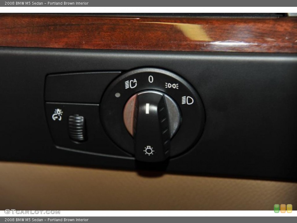 Portland Brown Interior Controls for the 2008 BMW M5 Sedan #48196321