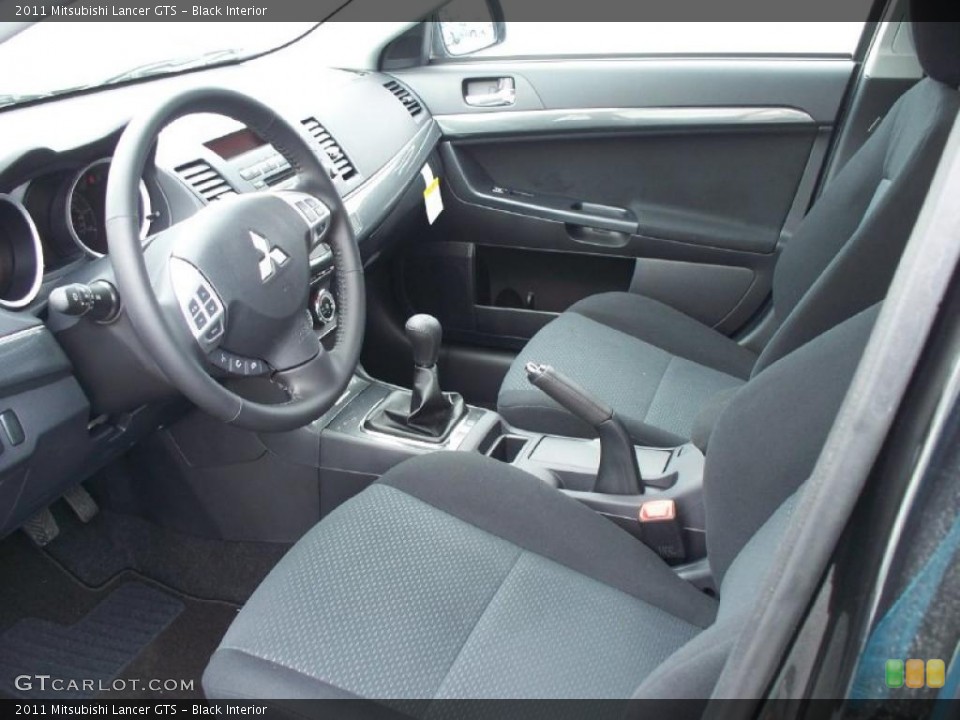 Black Interior Photo for the 2011 Mitsubishi Lancer GTS #48198580