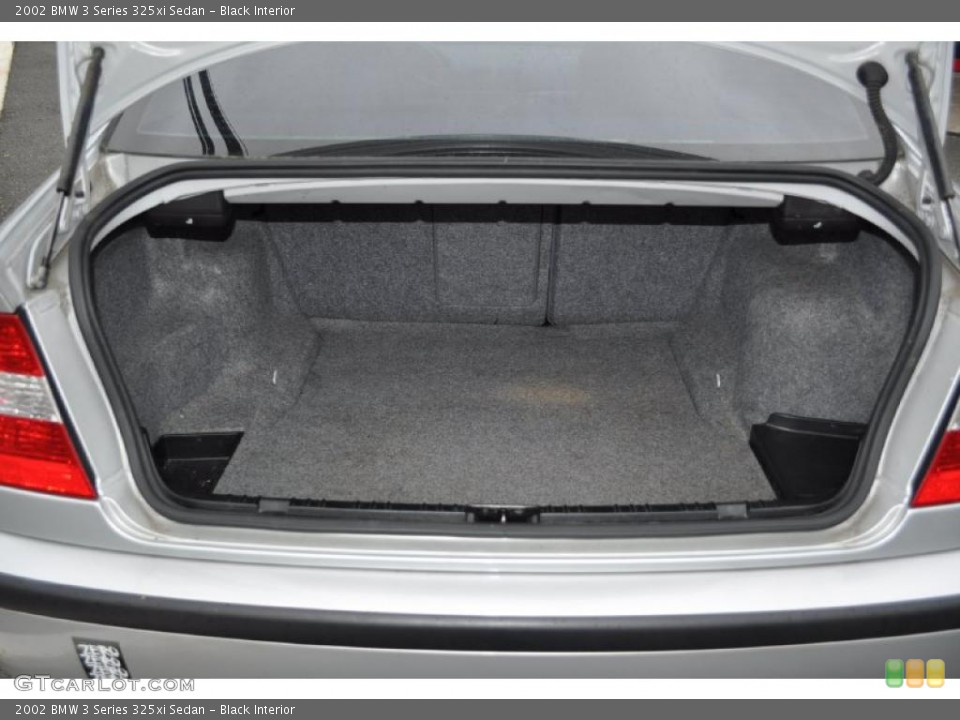 Black Interior Trunk for the 2002 BMW 3 Series 325xi Sedan #48199366